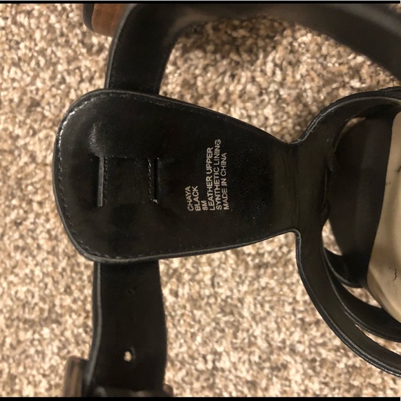 Black platform wedges by Sole Society - Picture 4 of 6